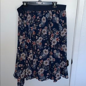 Torrid Floral Midi Skirt!